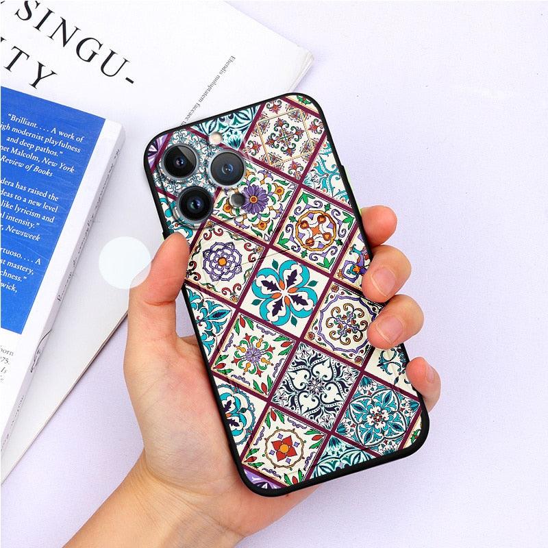 Coque de portefeuille en silicone charmante pour iPhone 13 Pro Max