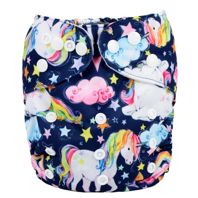 Elegante Pañal de Tela Pocket Impreso para Bebés Modrn