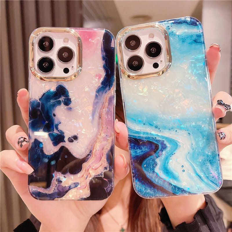 Marble Pattern Slim Shockproof Case for iPhone 13 Pro Max