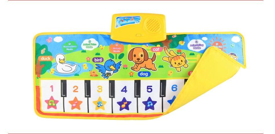 Alfombra Musical para Bebés Premium - Alfombra de Piano Interactiva