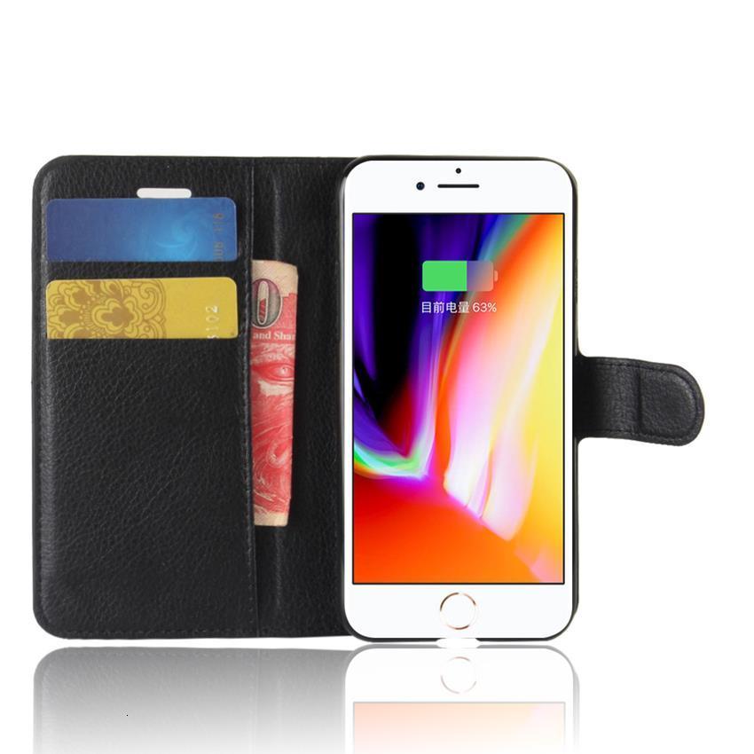 Funda de Cuero Premium con Tapa para iPhone 7/8 Plus