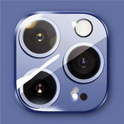 Protecteur d'objectif en verre trempé premium pour iPhone 13/12/11