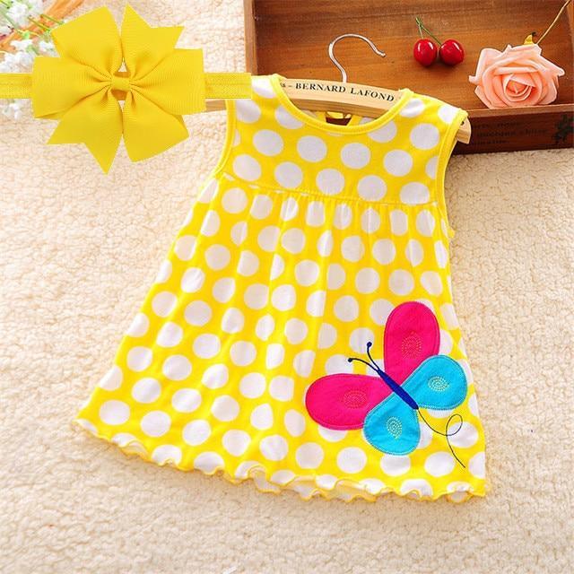 Colorful Handmade Summer Dress for Baby Girls (0-5 Years)