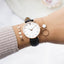 Montre Quartz en Cuir Élégante pour Femmes STEVVEX