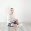 Casual White Cartoon Baby Socks - Non-Slip Cotton for Infants