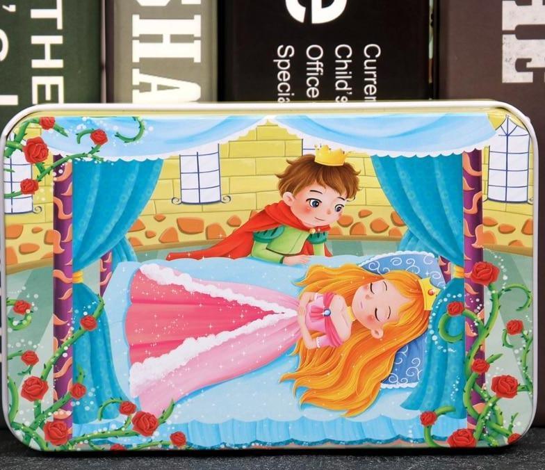 Puzzle en bois cartoon d'animaux de 60 pièces pour enfants