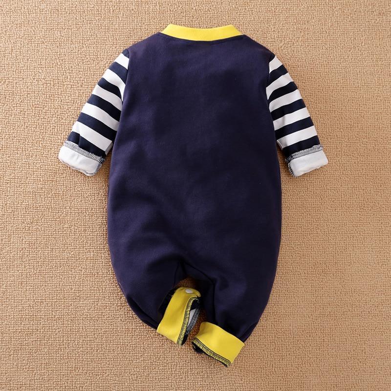 Combinaison Giraffe Premium pour Bébé Garçon - Jumpsuit en Coton Doux