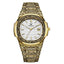 ONOLA Luxury Retro Golden Stainless Steel Watch for Men