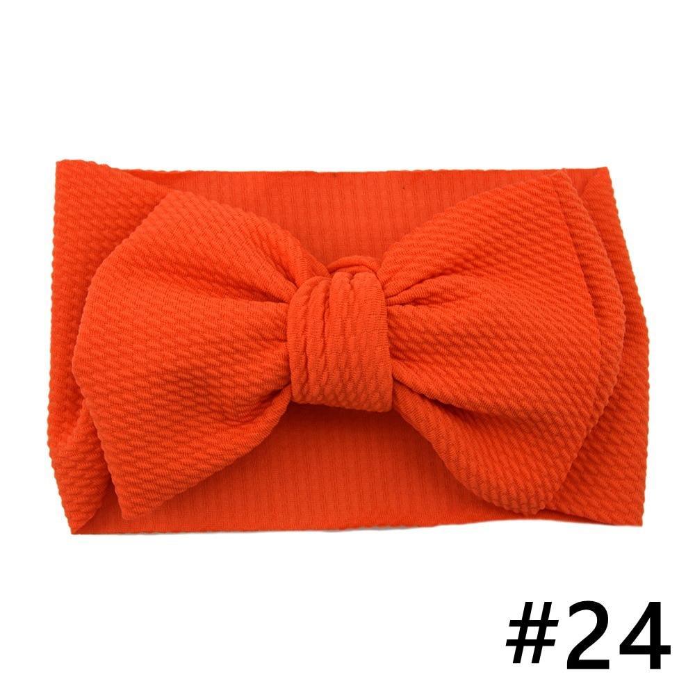 Diadema Grande con Lazo para Niñas - Accesorio de Cabello Ajustable