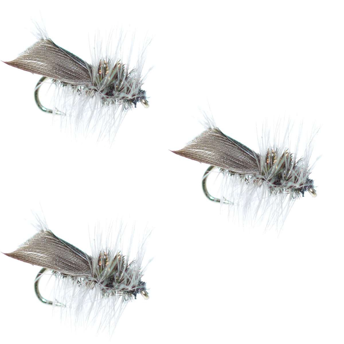Premium Hemingway Caddis Dry Flies - Size 14 (Pack of 6) - Korvel