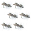Hemingway Caddis Dry Fly Set - 6 Size 18 Flies for Trout & Bass - Korvel