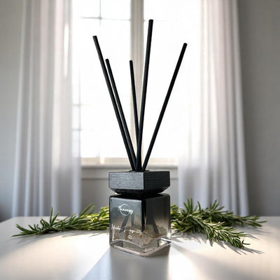 Serenity Crystal-Infused Reed Oil Diffuser, 100ml - Korvel