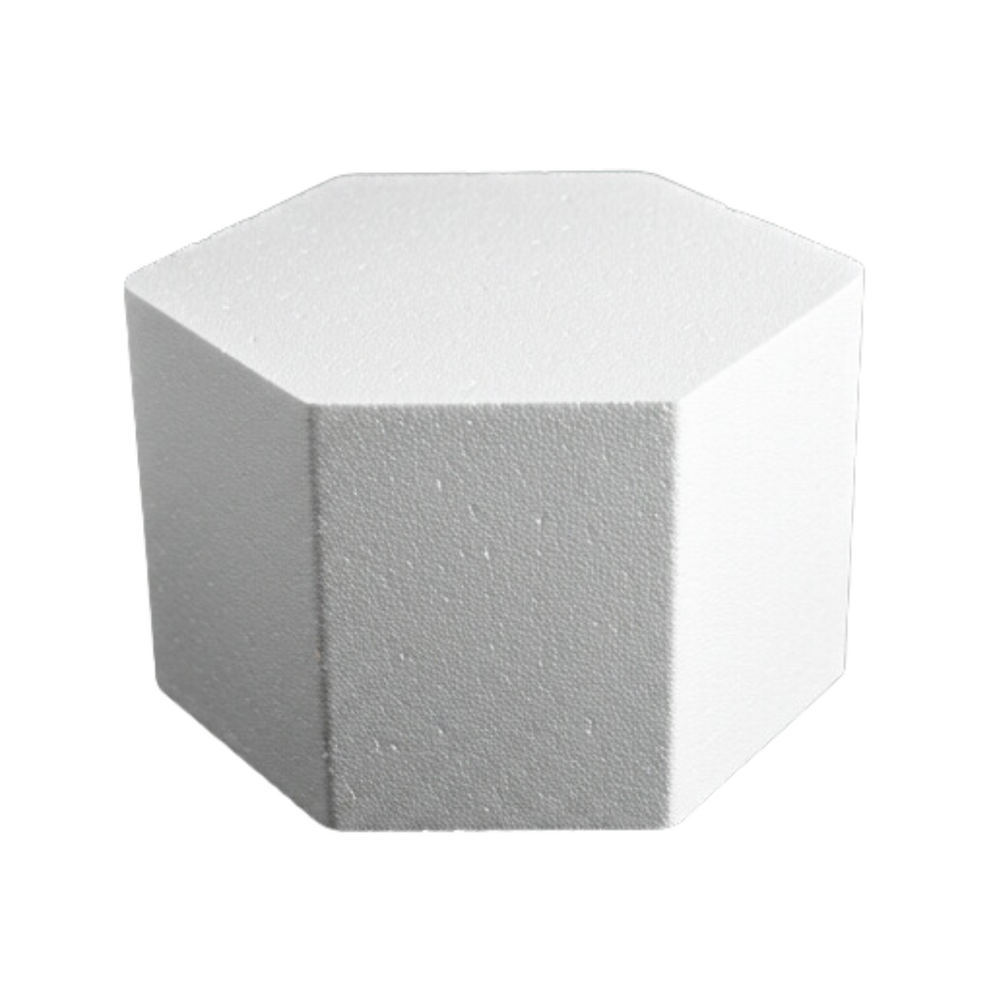 Faux Gâteaux en Styromousse Hexagonale - Différentes Tailles Disponibles