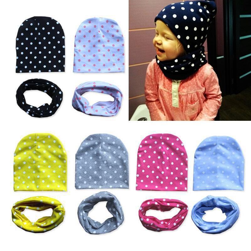Ensemble élégant de bonnet et écharpe pour garçons et filles