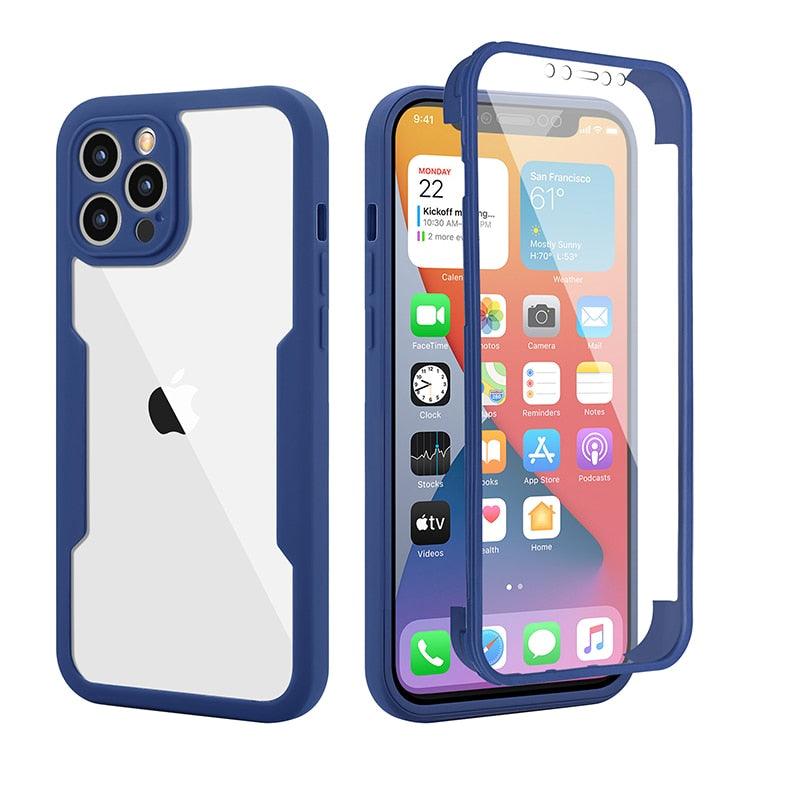 Cubierta de cámara de vidrio templado 9H para iPhone - Protección premium