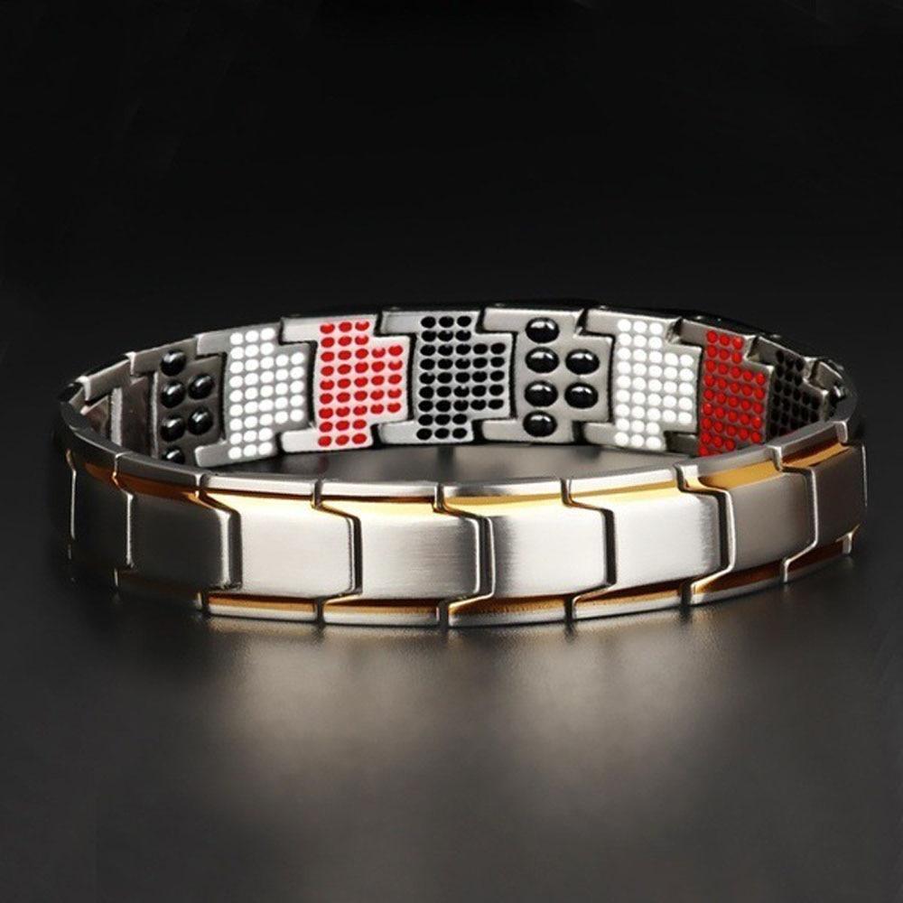 Modern Men's Adjustable Magnetic Bracelet