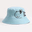 Charming Cotton Bucket Hat for Babies - Cartoon Bear Design