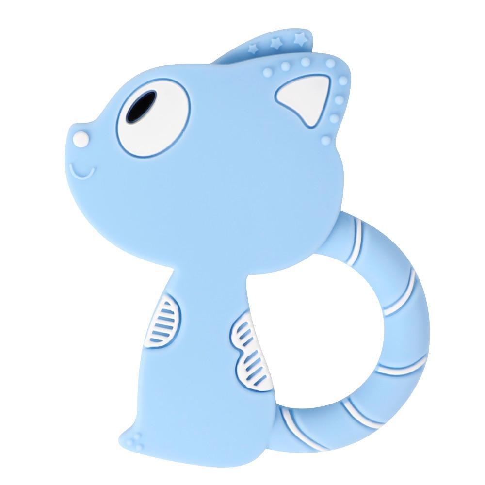 Animal Style Baby Silicone Teether - Food Grade & BPA Free