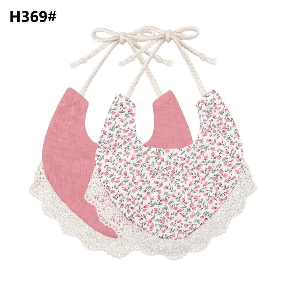 Bavoirs Floraux de Luxe Faits Main - 100 % Coton et Imperméables