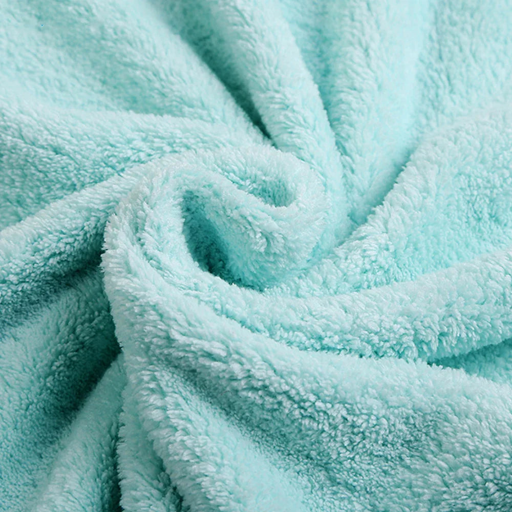 Toalla de baño con capucha para bebés - Suave forro polar para infantes