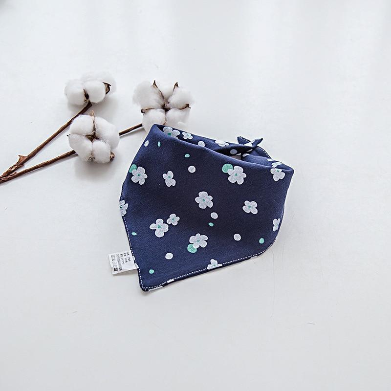 Adjustable Cotton Cartoon Bandana Bibs for Babies