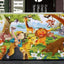 Puzzle en bois cartoon d'animaux de 60 pièces pour enfants