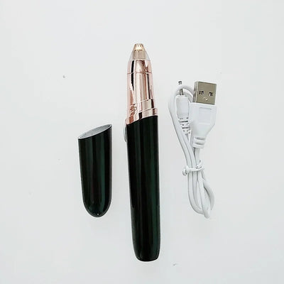 New Design Electric Eyebrow Trimmer Makeup Painless Eye Brow Epilator Mini Shaver Razors Portable Facial Hair Remover for Women - Korvel