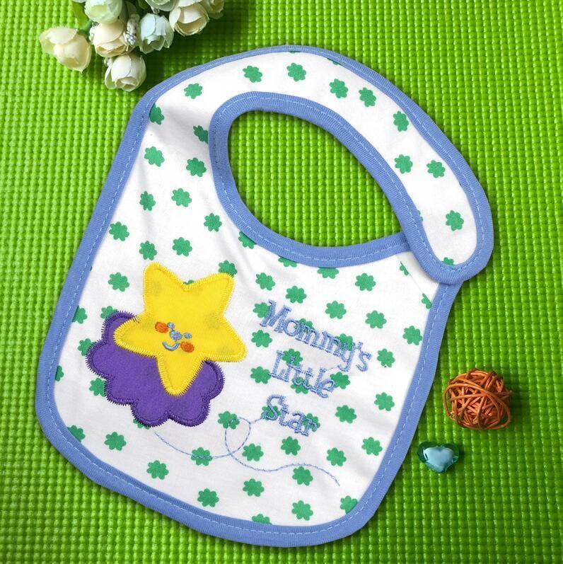 Bibs de bebé de algodón moderno de lujo - Bandana impermeable para infantes