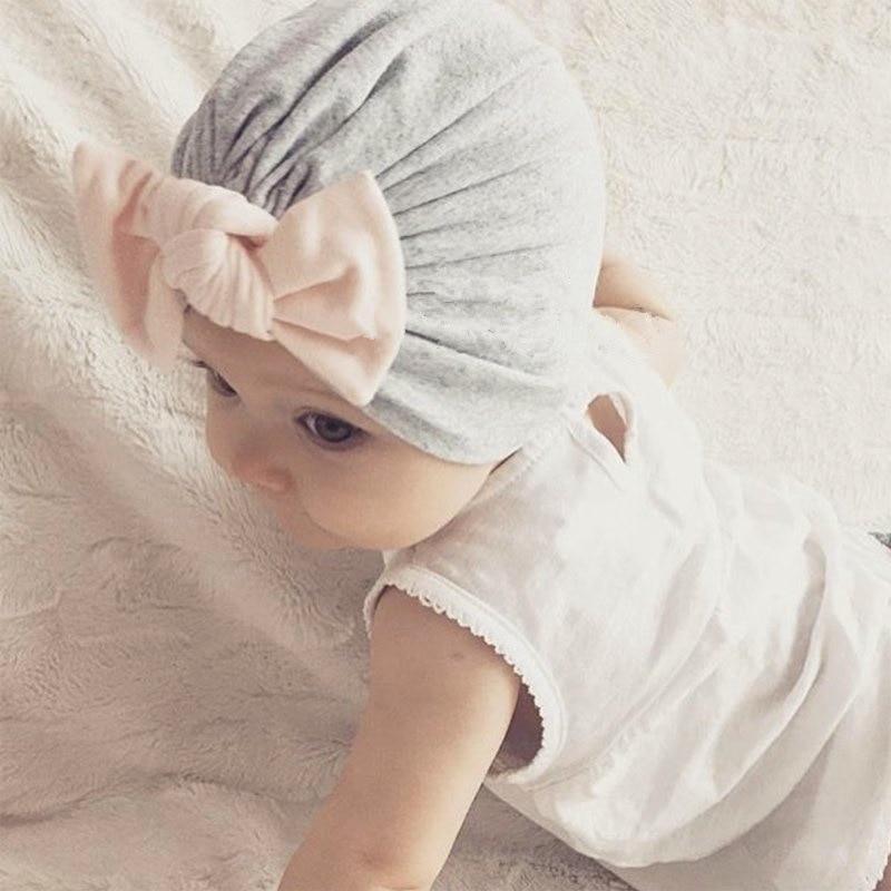 Chapeau Élégant en Fleurs pour Filles - Bonnet Turban pour Tout-Petits