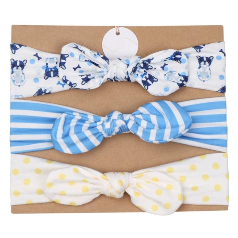 Modern Mother & Daughter Rabbit Ears Bow Hair Bands