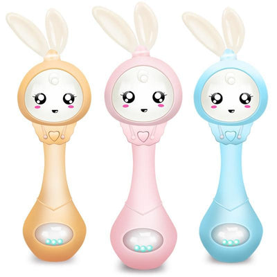 Premium Baby Music Teether Rattle Toy for Early Development