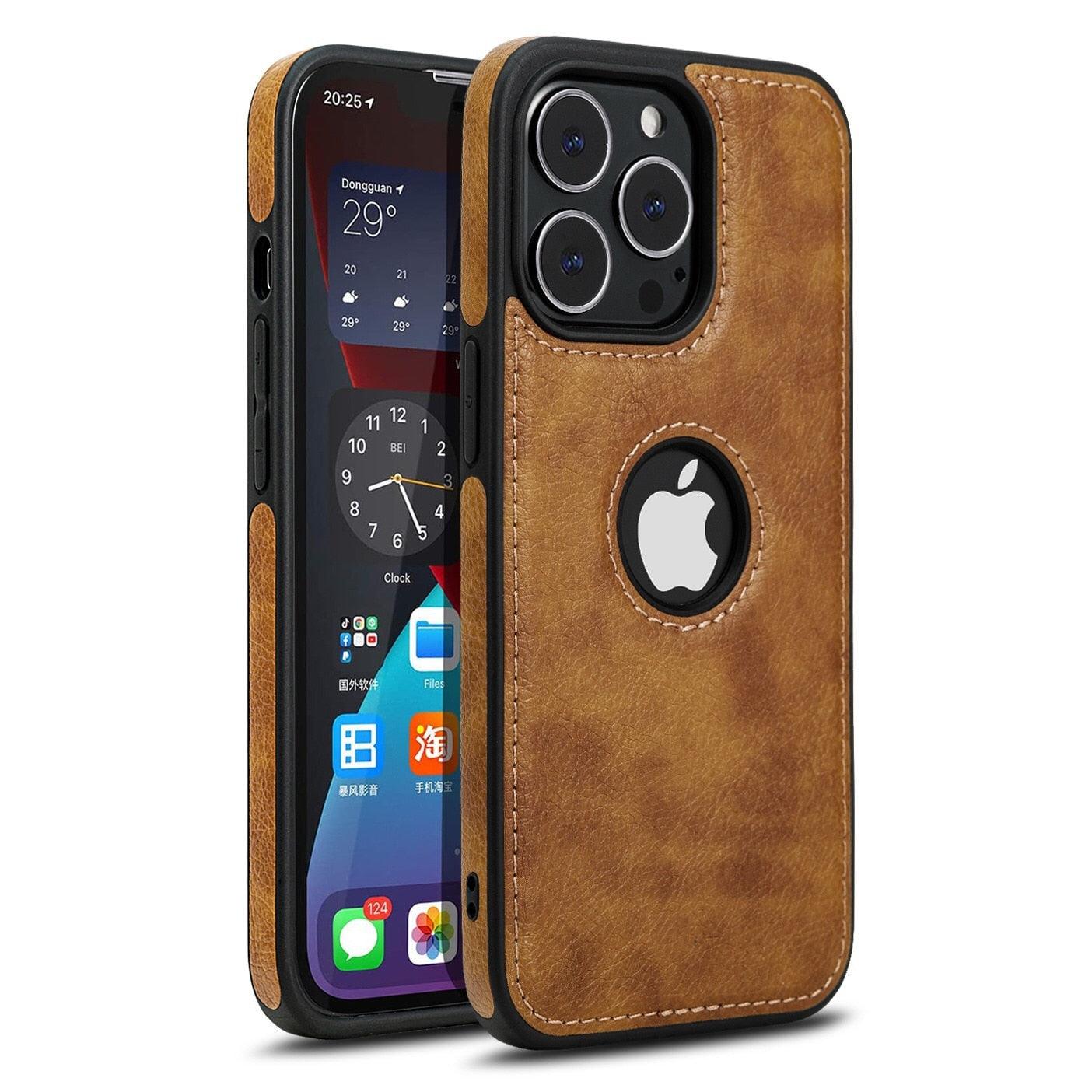 Premium Ultra Thin Leather Case for iPhone 13 Pro Max
