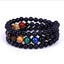 Galaxy Solar System Bracelet - Natural Stone Jewelry
