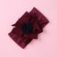 Elegant Handmade Baby Girl Hair Band with Rhinestone Crown - Perfect for Infants - Korvel
