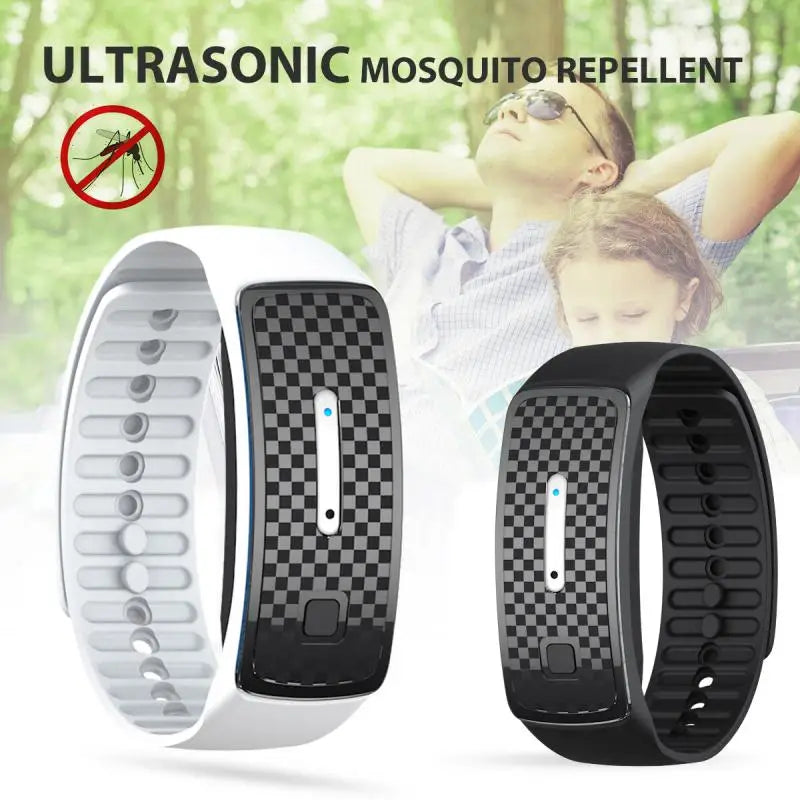 M30 Electronic Mosquito Repellent Bracelet Portable Watch Ultrasonic Physical Insect Pest Repeller Wristband Outdoor Dropship - Korvel