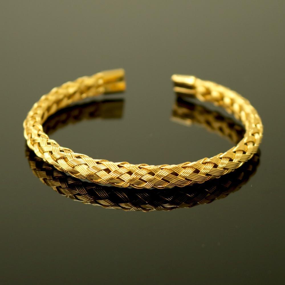 Luxury Modern Roman Style Stainless Steel Bracelet for Men