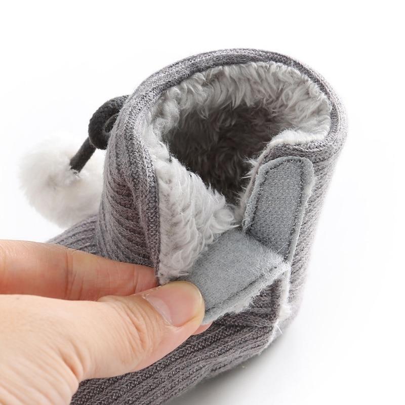Cute Baby Knitting Boots - Soft, Non-slip Toddler Shoes