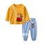 Premium Cotton Baby Boy Outfit Set with Cartoon Designs