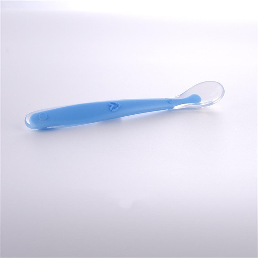 Premium Soft Silicone Baby Feeding Spoons - Candy Color Set