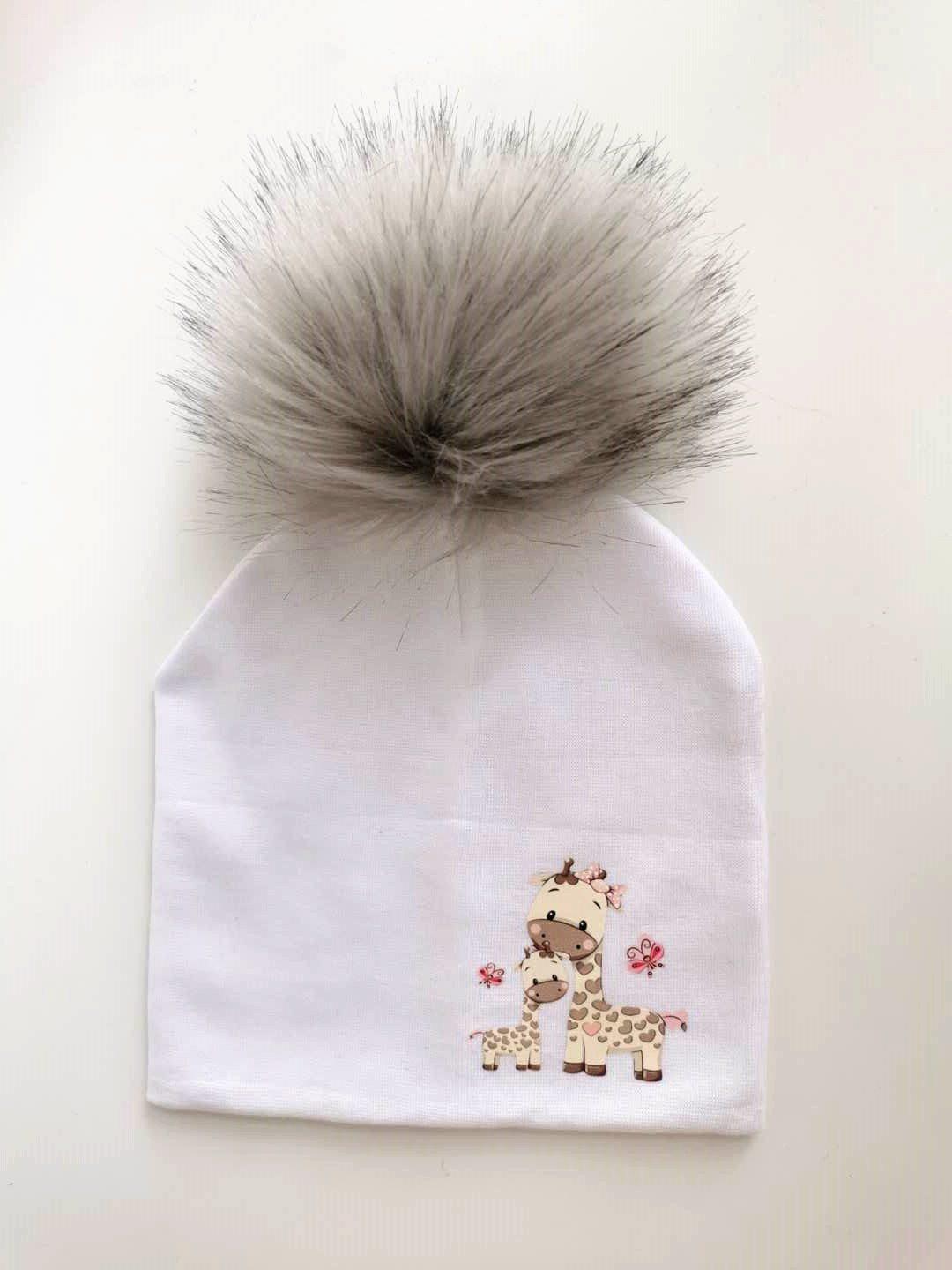 Chapeau pour tout-petit au design d'animal adorable pour garçons et filles