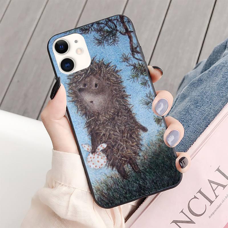 Bright Hedgehog In The Fog Phone Case for iPhone