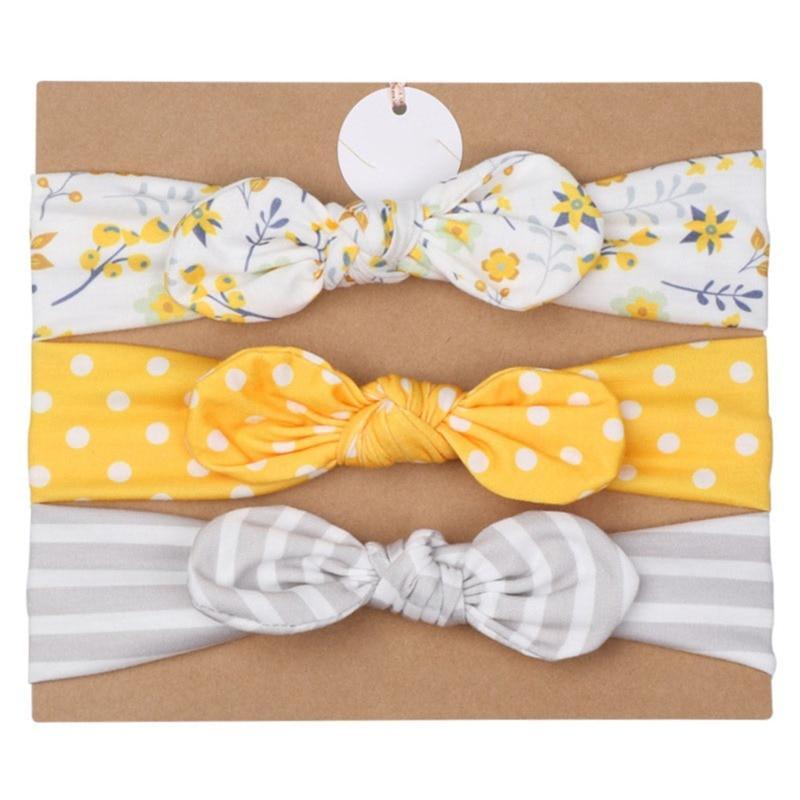 Modern Mother & Daughter Rabbit Ears Bow Hair Bands