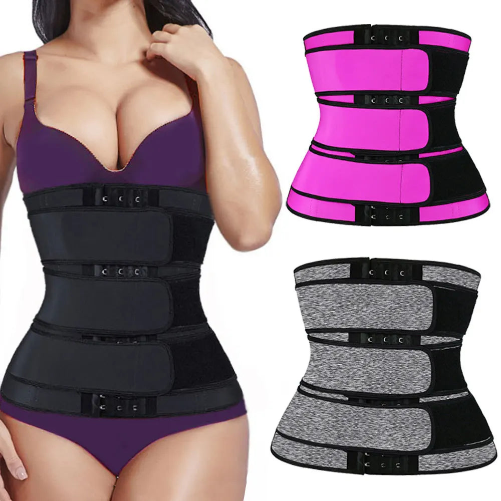 Premium Three Buckle Waist Cincher for Postpartum Support