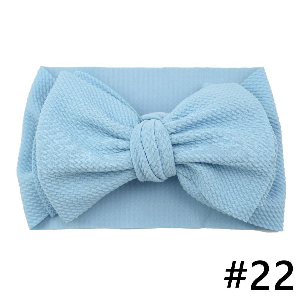 Diadema Grande con Lazo para Niñas - Accesorio de Cabello Ajustable