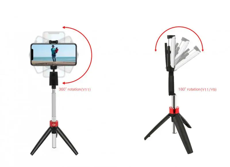 3 In1 Bluetooth Wireless Selfie Stick Tripod Foldable - Korvel