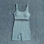 Seamless Yoga Set: Bra & Shorts - 2PCS