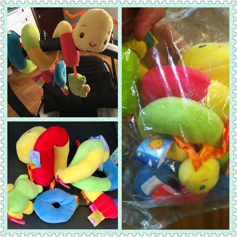 Vibrant Baby Activity Spiral - Engaging Travel Toys for Infants - Korvel