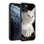 Black Big Eye Cat Phone Case for iPhone Series