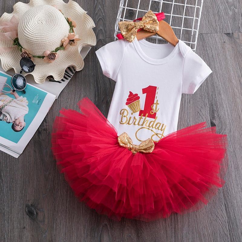 Vestido Moderno de Unicornio para Celebraciones del Primer Cumpleaños