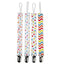 Ensemble de 4 clips de sucette pour nourrissons